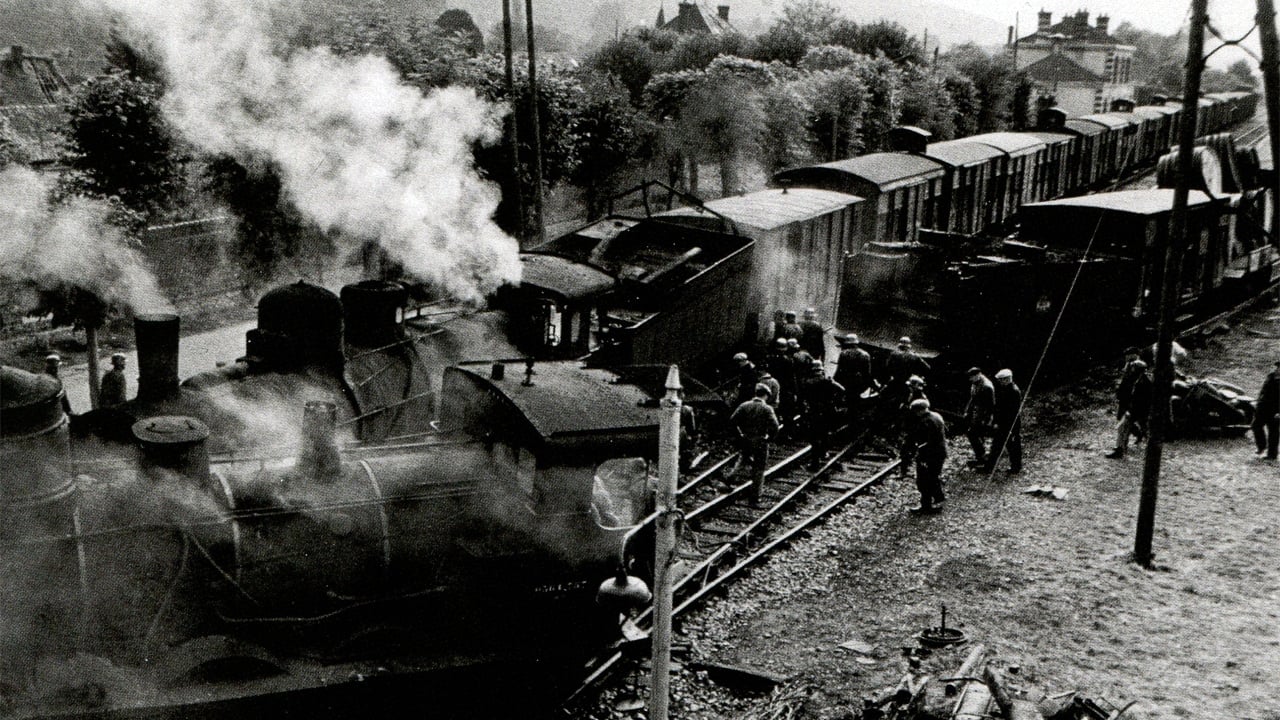 The train leaves five minutes. Железная дорога 1964.